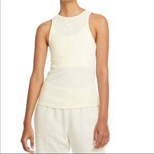 Nike, tank, yellow, size small